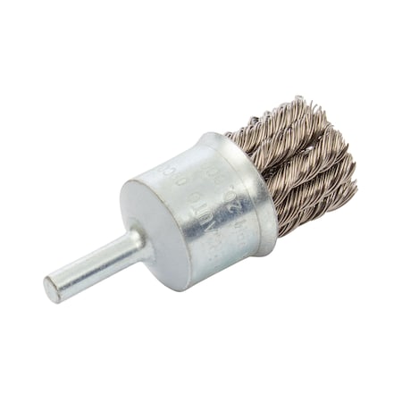 Walter Surface Technologies Allsteel 1-1/8 in. Mtd End Brush 09C070